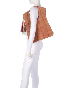 Taschendieb Wien Tote Bags-Malvengasse 1 Tote bag sheepskin leather