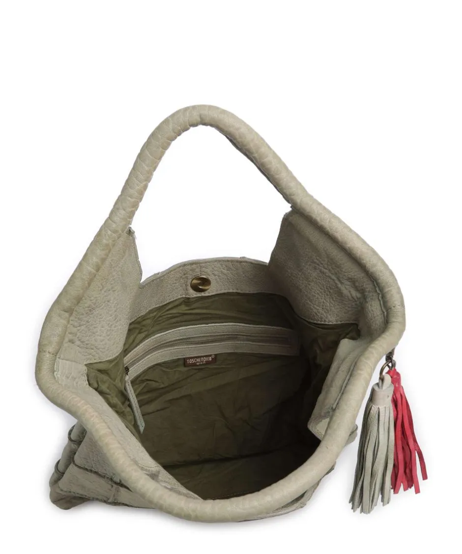 Taschendieb Wien Tote Bags-Malvengasse 1 Tote bag sheepskin leather