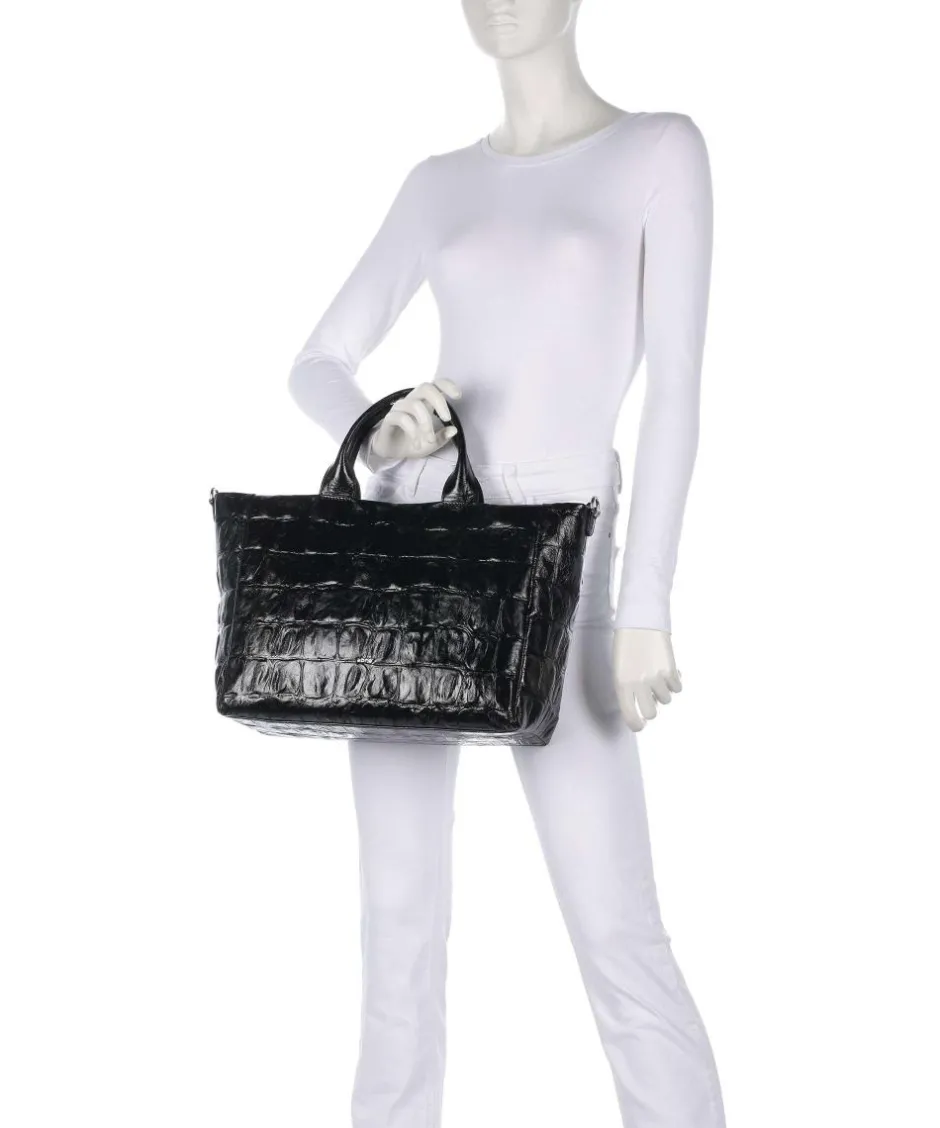 Abro Tote Bags|Handbags-Maxi Cocco Mia Handbag embossed cow leather