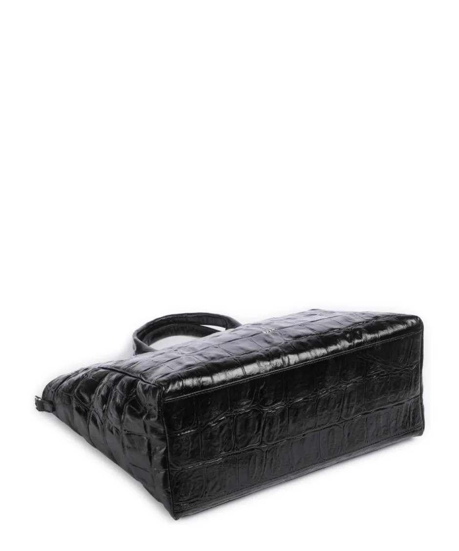 Abro Tote Bags|Handbags-Maxi Cocco Mia Handbag embossed cow leather