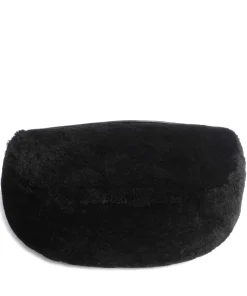 Liebeskind Shoulder Bags|Hobo Bags-Melli Shearling S Hobo bag fine grain leather, faux fur