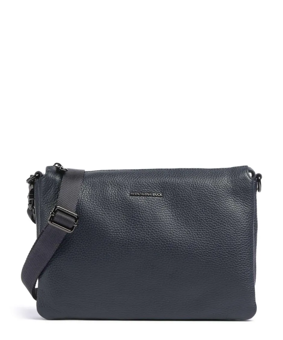 Mandarina Duck Crossbody Bags-Mellow Leather Crossbody bag grained calfskin