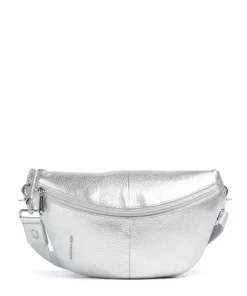Mandarina Duck Fanny Packs|Crossbody Bags-Mellow Metal Fanny pack grained calfskin