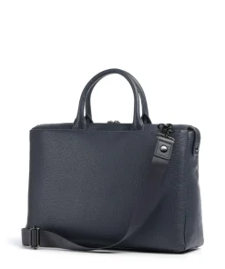 Mandarina Duck Business- & Laptop Bags-Mellow Urban Briefcase 14″ grained calfskin