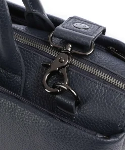 Mandarina Duck Business- & Laptop Bags-Mellow Urban Briefcase 14″ grained calfskin
