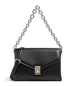 Furla Shoulder Bags-Meridiana M Shoulder bag softly grained calfskin