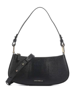 Coccinelle Clutch & Evening Bags|Shoulder Bags-Merveille Lizard Shoulder bag embossed cow leather
