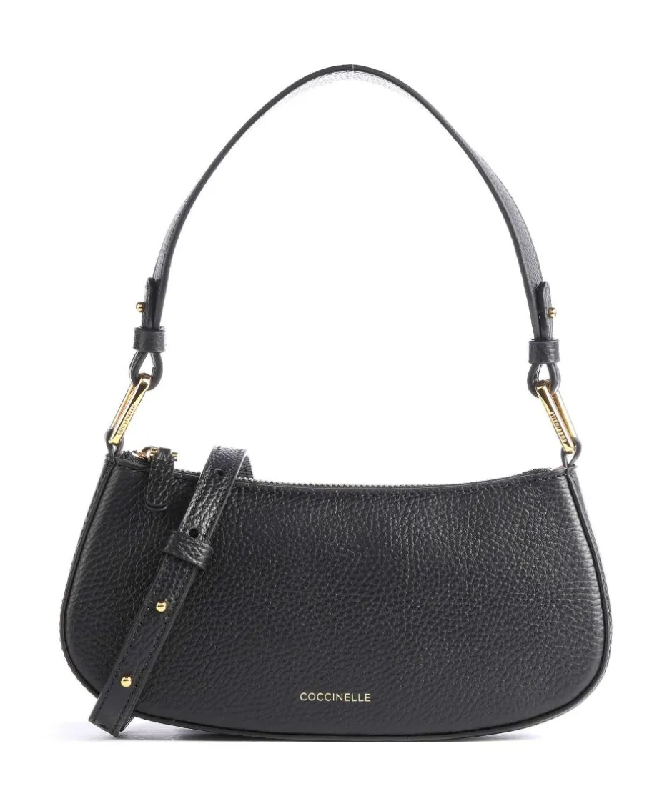 Coccinelle Shoulder Bags|Crossbody Bags-Merveille Shoulder bag grained leather