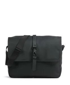 Rains Business- & Laptop Bags|Crossbody Bags-Messenger bag 16″ polyurethane, polyester