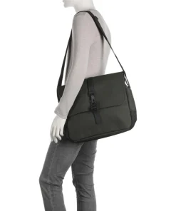 Rains Business- & Laptop Bags|Crossbody Bags-Messenger bag 16″ polyurethane, polyester