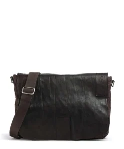 Campomaggi Business- & Laptop Bags|Crossbody Bags-Messenger bag fine grain cow leather, cotton