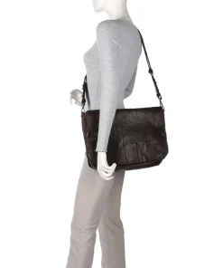 Campomaggi Business- & Laptop Bags|Crossbody Bags-Messenger bag fine grain cow leather, cotton