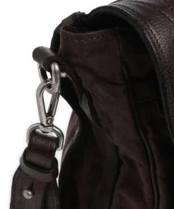 Campomaggi Business- & Laptop Bags|Crossbody Bags-Messenger bag fine grain cow leather, cotton