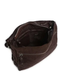 Campomaggi Business- & Laptop Bags|Crossbody Bags-Messenger bag fine grain cow leather, cotton