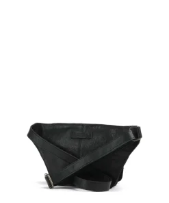 Depeche Fanny Packs|Crossbody Bags-Metal Memory Fanny pack grained cow leather