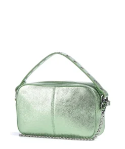 Núnoo Handbags|Crossbody Bags-Metallic Helena Crossbody bag grained leather