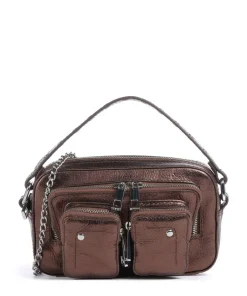 Núnoo Handbags|Crossbody Bags-Metallic Helena Crossbody bag grained leather