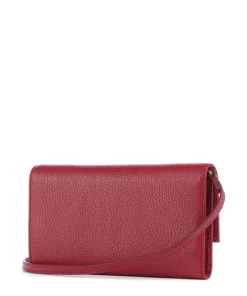 Coccinelle Wallets|Crossbody Bags-Metallic Soft Wallet leather