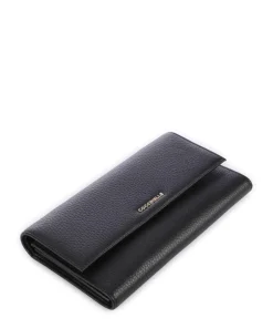 Coccinelle Wallets|Crossbody Bags-Metallic Soft Wallet leather