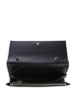 Coccinelle Wallets|Crossbody Bags-Metallic Soft Wallet leather