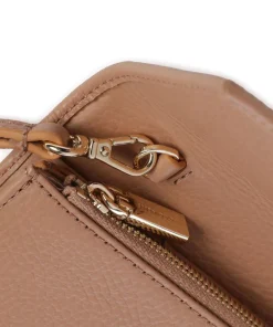 Coccinelle Wallets|Crossbody Bags-Metallic Soft Wallet leather