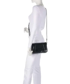 Les Visionnaires Crossbody Bags-Mila Icon Crinkle Crossbody bag fine grain cow leather