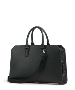 Emporio Armani Business- & Laptop Bags-Milano Briefcase 14″ grained cow leather