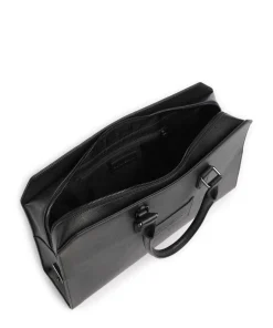Emporio Armani Business- & Laptop Bags-Milano Briefcase 14″ grained cow leather