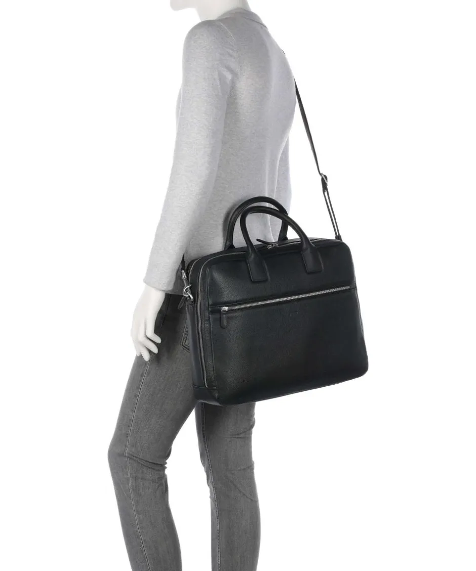 Picard Business- & Laptop Bags-Milano Briefcase 15″ grained cow leather