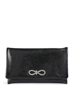 Abro Clutch & Evening Bags-Mimosa Strass Clutch bag grained leather