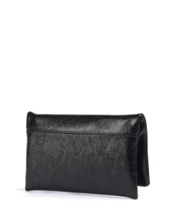 Abro Clutch & Evening Bags-Mimosa Strass Clutch bag grained leather