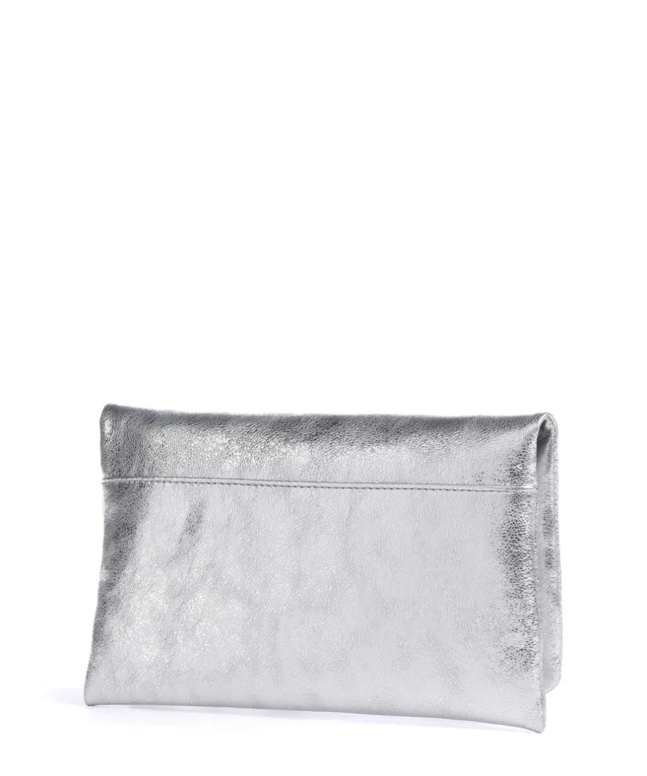Abro Clutch & Evening Bags-Mimosa Strass Clutch bag grained leather
