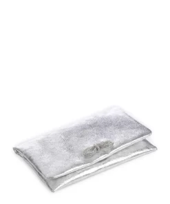 Abro Clutch & Evening Bags-Mimosa Strass Clutch bag grained leather