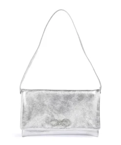 Abro Clutch & Evening Bags|Shoulder Bags-Mimosa Strass Shoulder bag grained leather