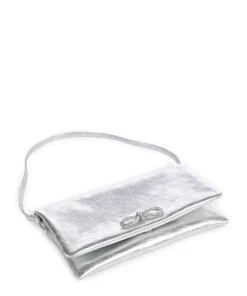 Abro Clutch & Evening Bags|Shoulder Bags-Mimosa Strass Shoulder bag grained leather