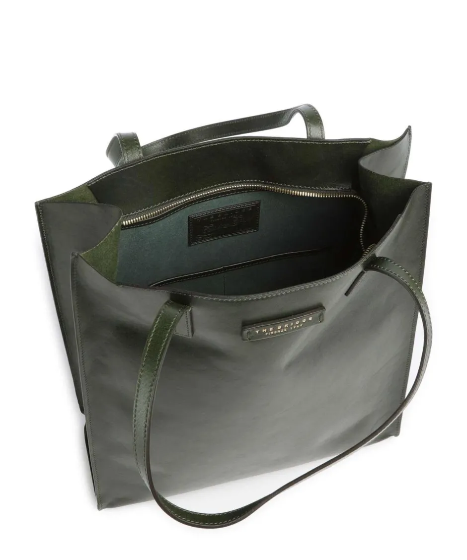 The Bridge Tote Bags-Mirra Tote bag cow leather