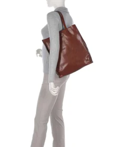 The Bridge Tote Bags-Mirra Tote bag fine grain cow leather