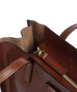 The Bridge Tote Bags-Mirra Tote bag fine grain cow leather