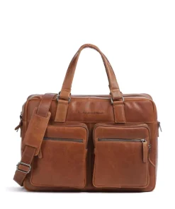 The Chesterfield Brand Business- & Laptop Bags-Misha Briefcase 17″ pull-up cow leather