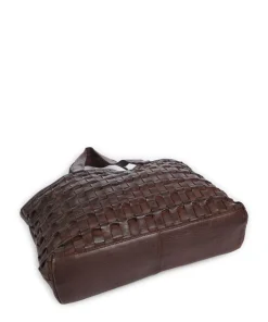 Depeche Tote Bags-Modern Handcraft Tote bag grained leather