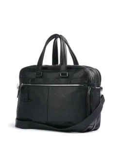 Piquadro Business- & Laptop Bags-Modus Briefcase 16″ grained cow leather