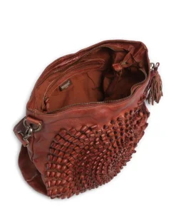 Taschendieb Wien Shoulder Bags|Hobo Bags-Mondweg 3 Hobo bag grained cow leather