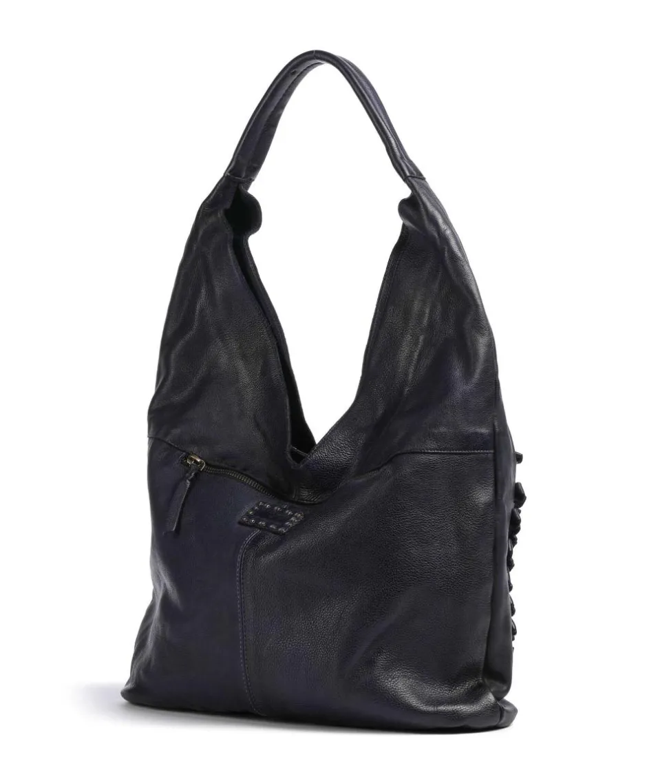 Taschendieb Wien Shoulder Bags|Hobo Bags-Mondweg 1 Hobo bag grained cow leather