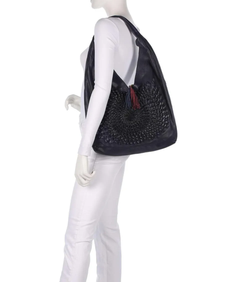 Taschendieb Wien Shoulder Bags|Hobo Bags-Mondweg 1 Hobo bag grained cow leather