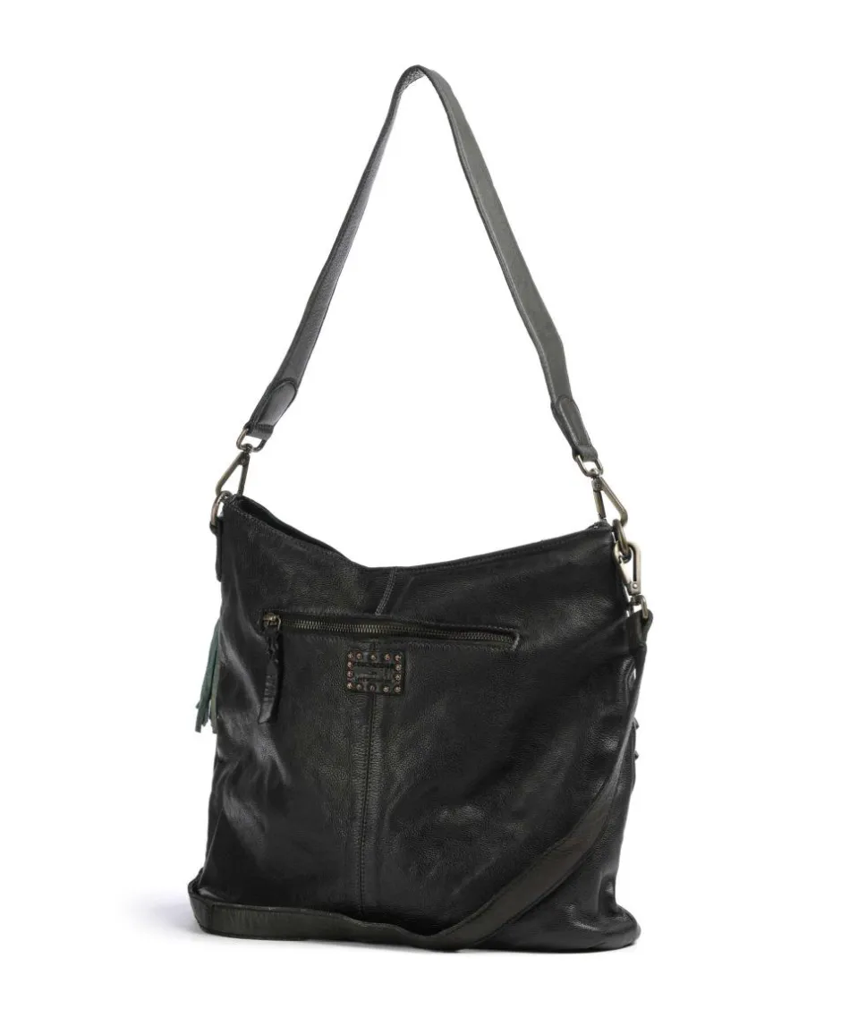 Taschendieb Wien Shoulder Bags|Hobo Bags-Mondweg 3 Hobo bag grained cow leather