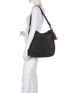 Taschendieb Wien Shoulder Bags|Hobo Bags-Mondweg 3 Hobo bag grained cow leather