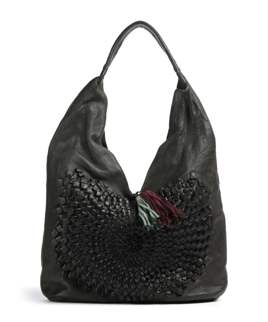 Taschendieb Wien Shoulder Bags|Hobo Bags-Mondweg 1 Hobo bag grained cow leather