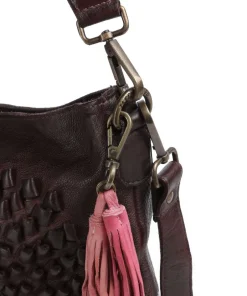 Taschendieb Wien Shoulder Bags|Hobo Bags-Mondweg 3 Hobo bag grained cow leather