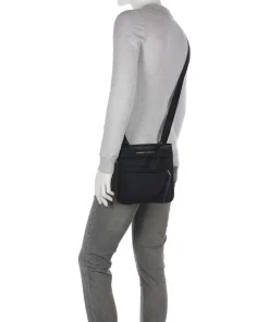 Emporio Armani Crossbody Bags-Monogram Crossbody bag polyamide