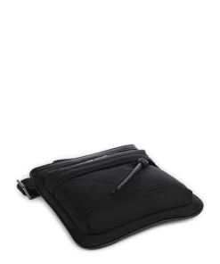 Emporio Armani Crossbody Bags-Monogram Crossbody bag polyamide